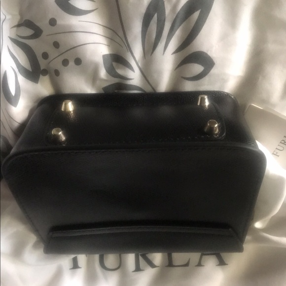 FURLA Women's Metropolis Mini Cross Body - Black - Picture 14 of 15